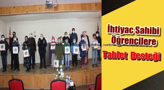 CUMDER'DEN ÖĞRENCİLERE TABLET DESTEĞİ