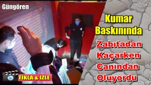 Görüntülü Haber/ Güngören'de Zabıta Baskınından Kaçtı Hastanelik Oldu