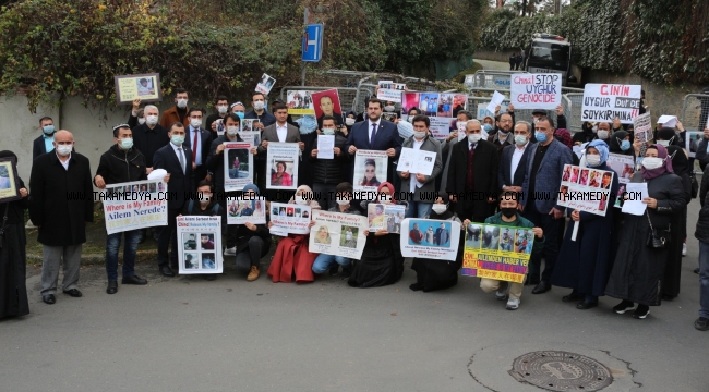 SAADET PARTİSİ'NDEN DOĞU TÜRKİSTANLILARA DESTEK ZİYARETİ