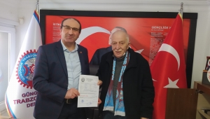  GüngörenTrabzonlılar Derneği Yılın Gazi'sini Seçti