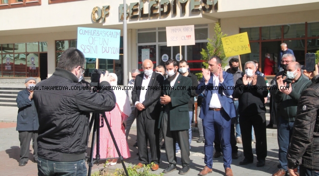 Of'ta Mal sahibi ve Esnafların tepkisi dinmiyor!