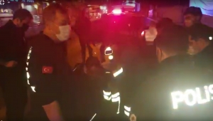 Güngören'de Polis otosuna Motosiklet çarptı 1 kişi yaralı
