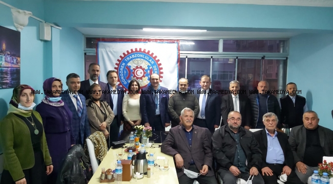 Güngören Trabzonlular Derneği Muhtarları Ağırladı