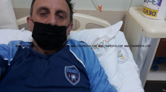 Dervişoğlu Hastaneye Kaldırıldı