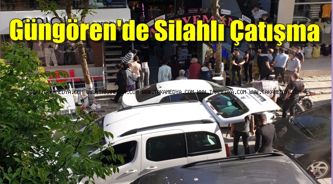 Güngören'de AVM de Silahlı Çatışma 2 Yaralı