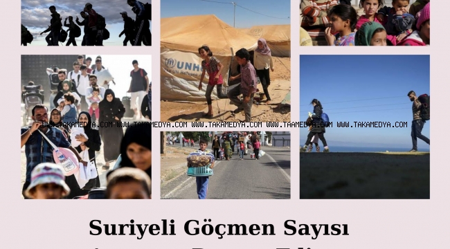 SURİYELİ GÖÇMEN SAYISI ARTMAYA DEVAM EDİYOR