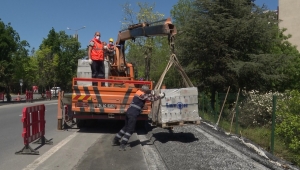 YOLLARDAKİ KARA NOKTALARA OPERASYON