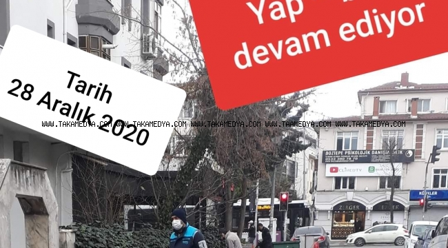 Bahçelievler sokaklarına girip çıkamayan vatandaşlar tepkili...