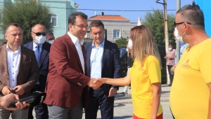 CANKURTARANLARLA KAHVALTIDA BULUŞAN İMAMOĞLU: 