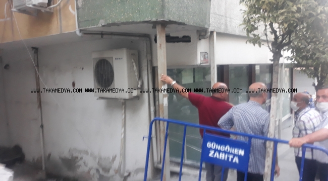 Güngörende Direkle Desteklenen Binaya Tahliye Kararı çıktı
