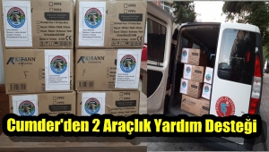 CUMDER'DEN YANGIN AFET BÖLGESİNE İKİNCİ YARDIM PAKETLERİMİZİ DE ULAŞTIRDIK 