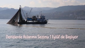 Denizlerde Avlanma Sezonu 1 Eylül'de Başlıyor
