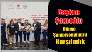 Dünya Şampiyonu Busenaz Sürmeneli'yi Trabzonlular Karşıladı