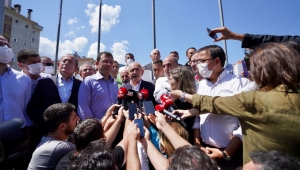 KILIÇDAROĞLU VE İMAMOĞLU, FELAKETİ YAŞAYAN BOZKURT'TA