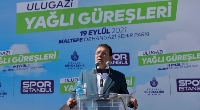 İMAMOĞLU ER MEYDANINDA KONUŞTU: 