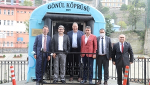 MAÇKA 'GÖNÜL KÖPRÜSÜ' AÇILDI