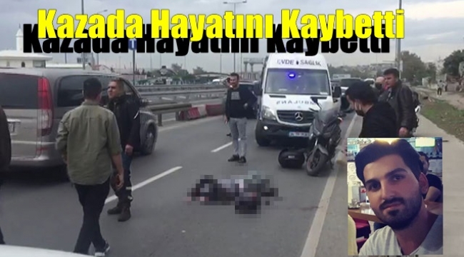 Bariyerlere Çarpan Motorsiklet Sürücüsü Hayatını Kaybetti