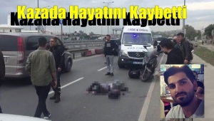 Bariyerlere Çarpan Motorsiklet Sürücüsü Hayatını Kaybetti