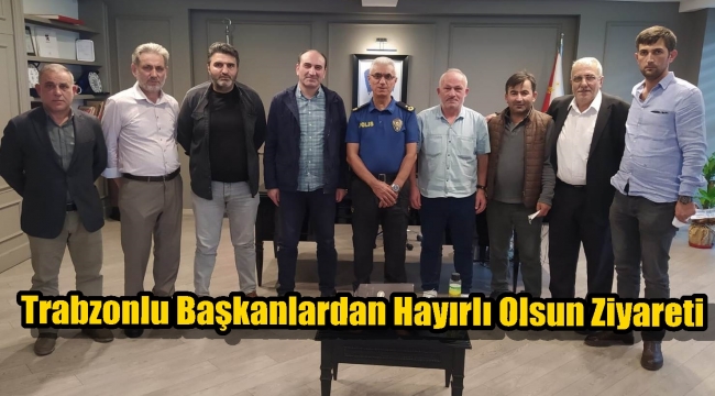 Emniyet Müdürü İhsan Sünkü'ya Hayırlı Olsun Ziyaretleri Sürüyor