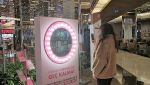 MEME KANSERİ FARKINDALIĞI İÇİN “PEMBE AYNA” SENİNLE!