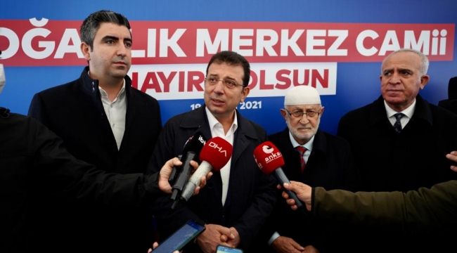 CAMİ DERNEĞİ BAŞKANINDAN İMAMOĞLU'NA: KARADENİZLİNİN DELİKANLI SÖZÜNÜ YERİNE GETİRDİNİZ