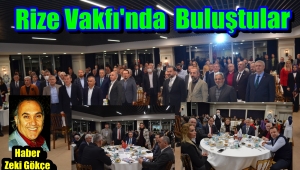İSTANBUL DA RİZELİLER RİDEVADA BİRLEŞTİ.