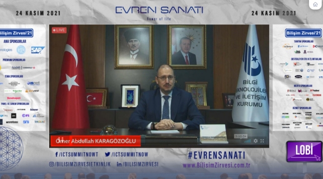 KAMU VE ÖZEL SEKTÖR, 21. BİLİŞİM ZİRVESİ’NDE SÜRDÜRÜLEBİLİR TEKNOLOJİYİ KONUŞTU