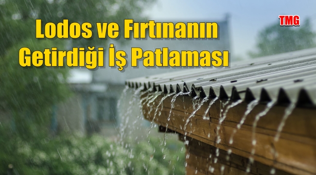Lodos Çatı Tamiri Taleplerini Uçurdu