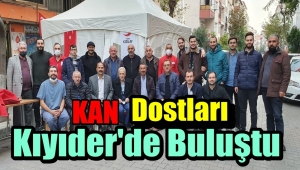 Of Kıyıder Kan Dostum Kampanyasında Öncü Oldu