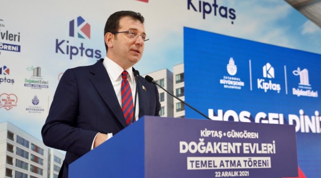 İMAMOĞLU GÜNGÖRENDE KONUŞTU ' 