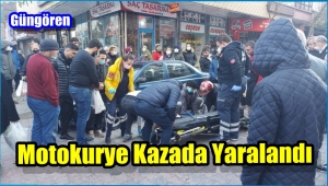 Yine Güngören Yine Motor Kazası 1 Yaralı