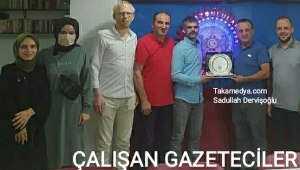 10 Ocak Gazeteciler Günümüzü Kutladık
