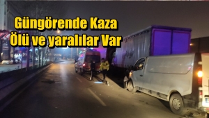 Güngören'de panelvan TIR'a çarptı: 1 ölü 