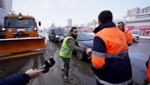 İBB, 7421 PERSONEL VE 1582 ARAÇLA SAHADA KAR MÜCADELESİ VERİYOR