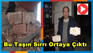 İstanbul'da 'OF' Markalı Taş Bulundu