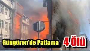 Görüntülü Haber / Güngören'deki Yangında 4 Kişi Hayatını kaybetti