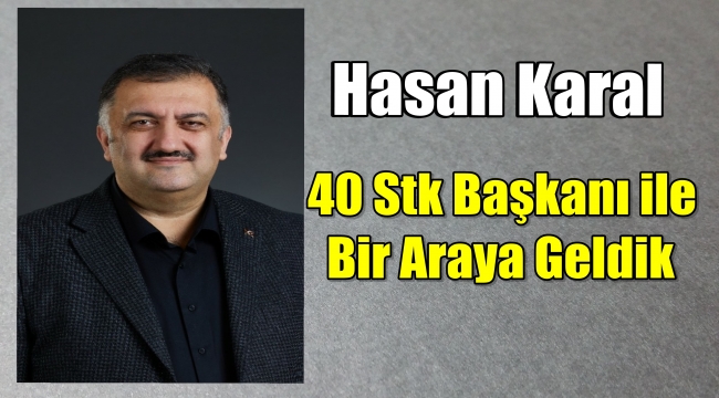 DEVA PARTİSİ BİR AYDA 40 STK İLE BULUŞTU