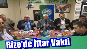 Güngören Rizeliler Derneği İftarda Buluşturdu