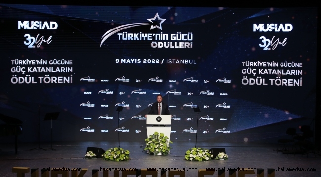 MÜSİAD 'TÜRKİYE'NİN GÜCÜ ÖDÜLLERİ' CUMHURBAŞKANI RECEP TAYYİP ERDOĞAN'IN KATILIMIYLA SAHİPLERİNİ BULDU