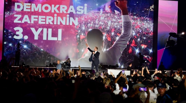 İMAMOĞLU: BU ÜLKEDE MİLLETİN DEDİĞİ OLUR 