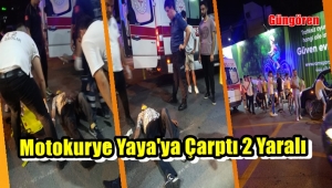 Güngören'de Motokurye Kazası 2 Yaralı