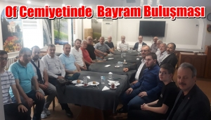 Of Hayrat Vakfında Bayramlaşma