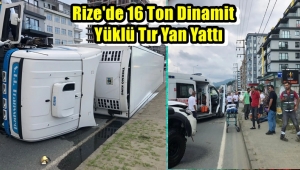 Rize'de Faciadan Dönüldü 1 Yaralı