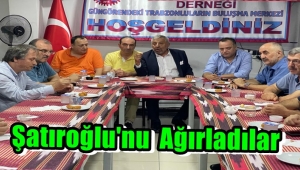 Başkan İsmail Şatıroğlu Güngören Trabzonlular Derneğinde