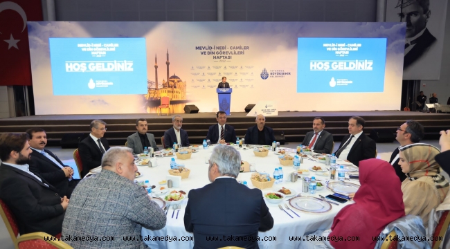 600 DİN GÖREVLİSİYLE BİR ARAYA GELDİ