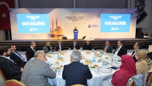 600 DİN GÖREVLİSİYLE BİR ARAYA GELDİ