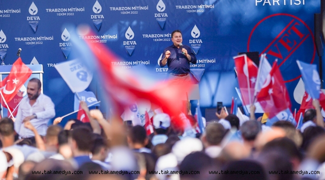ALİ BABACAN'DAN GENÇLERE İŞ VAADİ 'DEVA Partisi'ne atılan her bir oy; gençlerin iş bulması demektir'