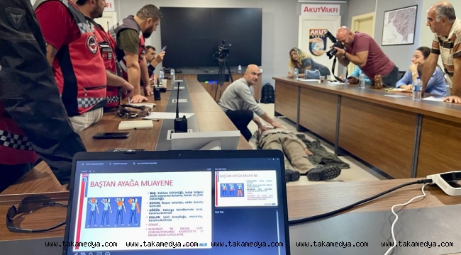 İBB AKOM ve AKUT VAKFI'NIN AFET EĞİTİMLERİ BAŞLADI