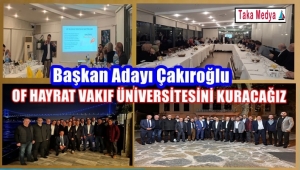 EMİR KAAN ÇAKIROĞLU' OF HAYRAT'TA PROJELER YARIŞACAK