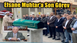 Muhtar İsmet Aydın Dualarla Son Yolculuğuna Uğurlandı